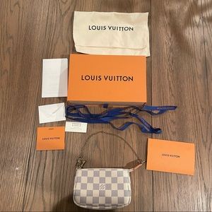 Louis Vuitton Mini Pochette Damier Azur